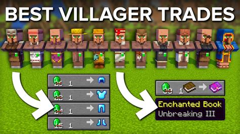 minecraft best villagers.